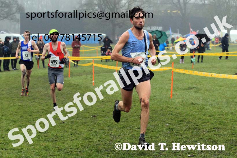 Senior Mens 2023 Northern Cross Country Champs., Witton Park, Blackburn. Photo: David T. Hewitson/Sports for All Pics